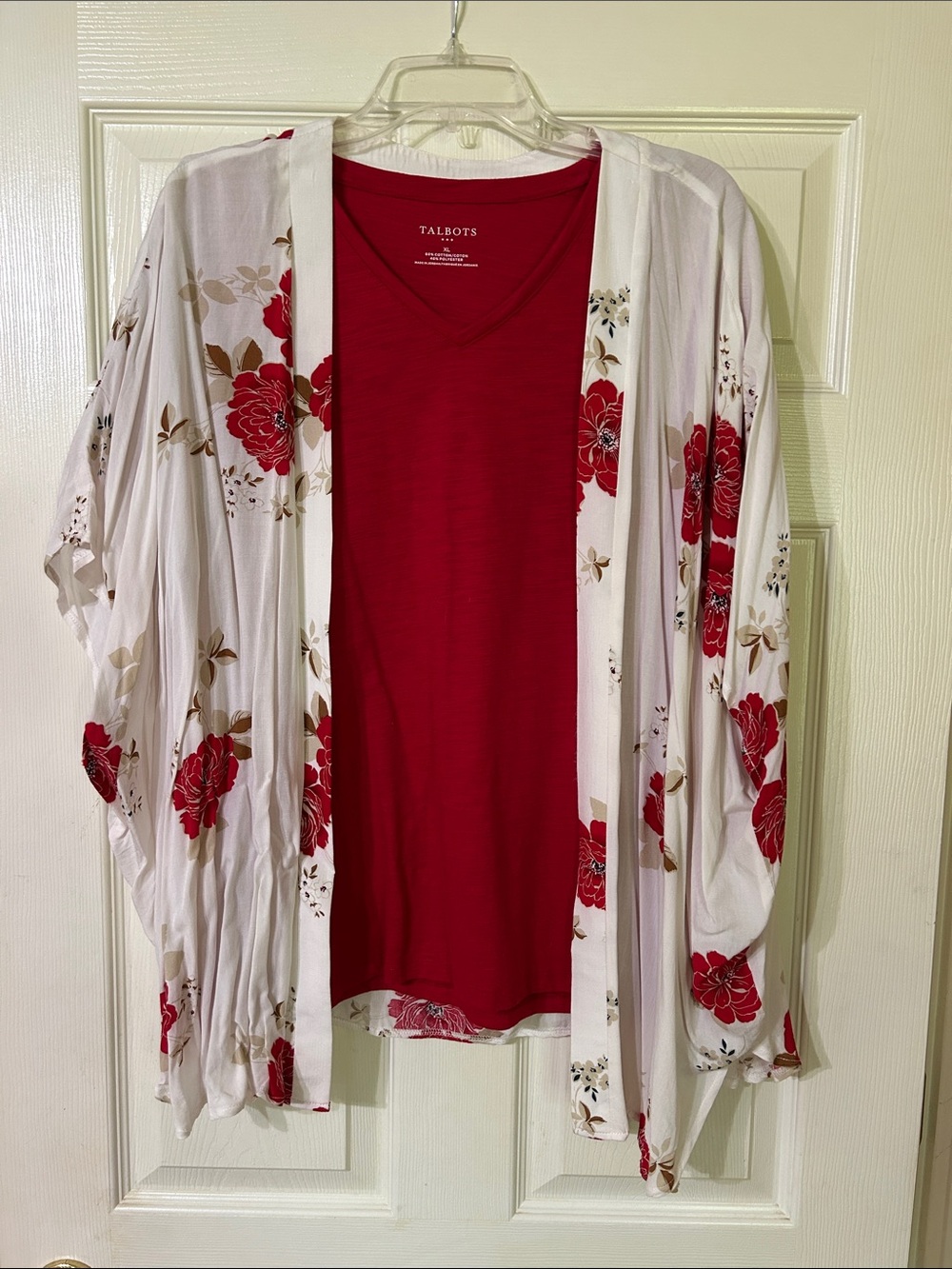 Floral Open Kimono